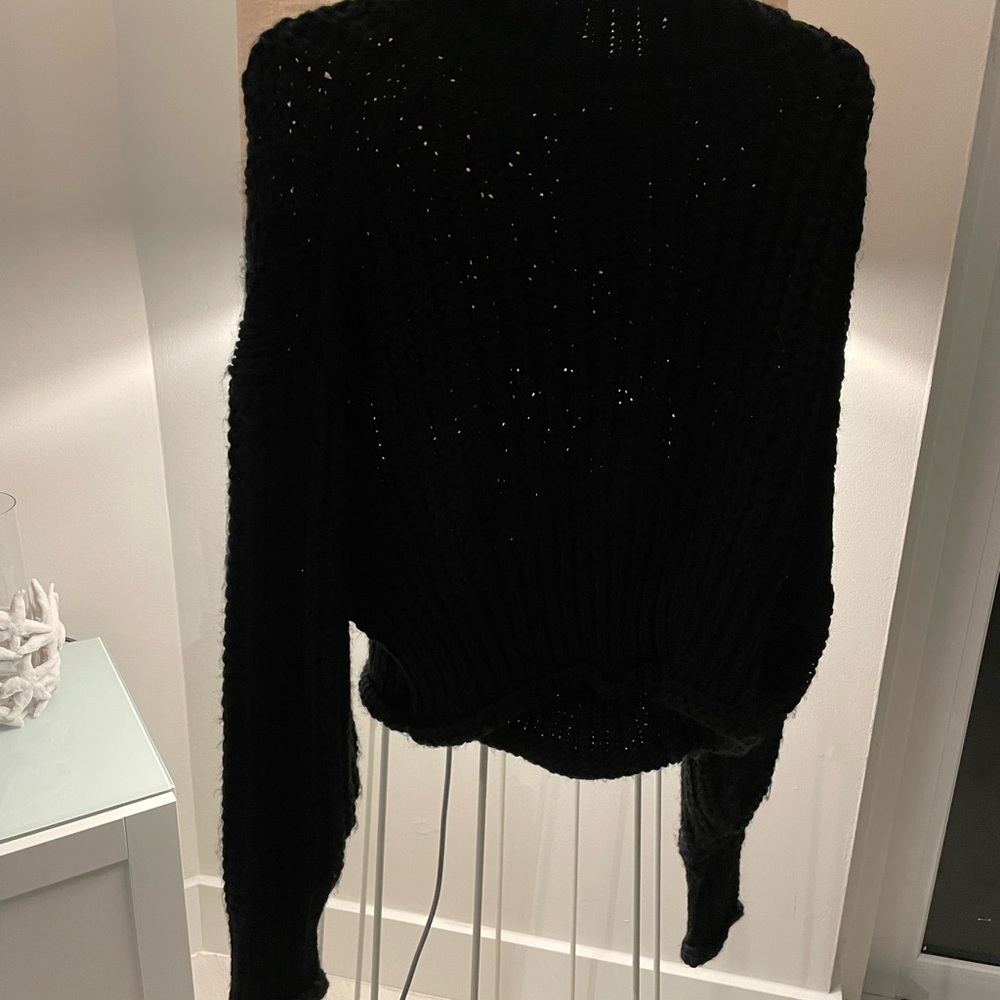 Tiger Mist Black Cowl Neck Sweater brand new with tags. Never worn.